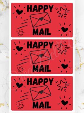 100 Thank you Stickers for Packaging | Small Business Labels